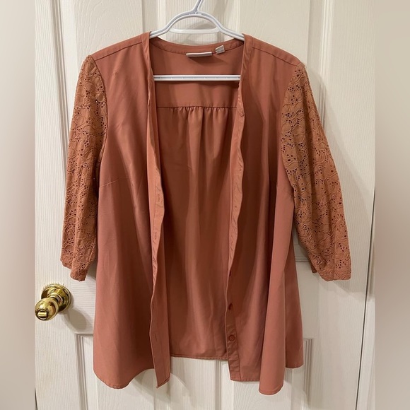 Blouse  M , Brand D & Co. Orange light - Picture 4 of 6